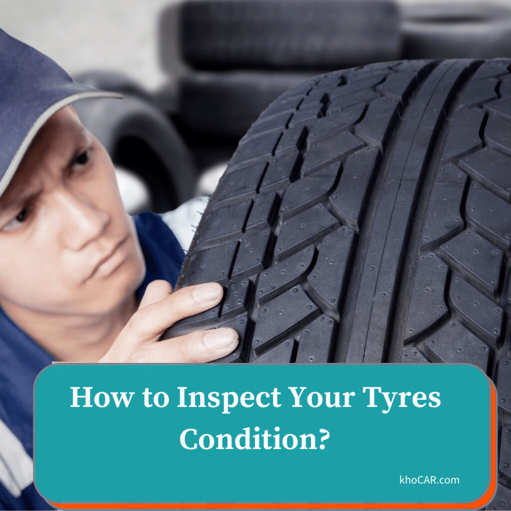inspect car tyres