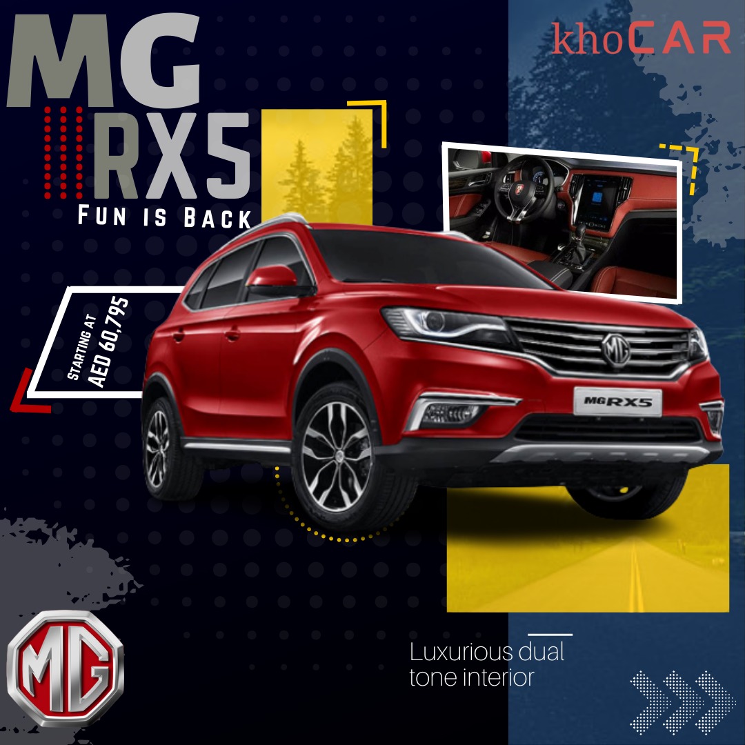 MG RX5 Price in UAE