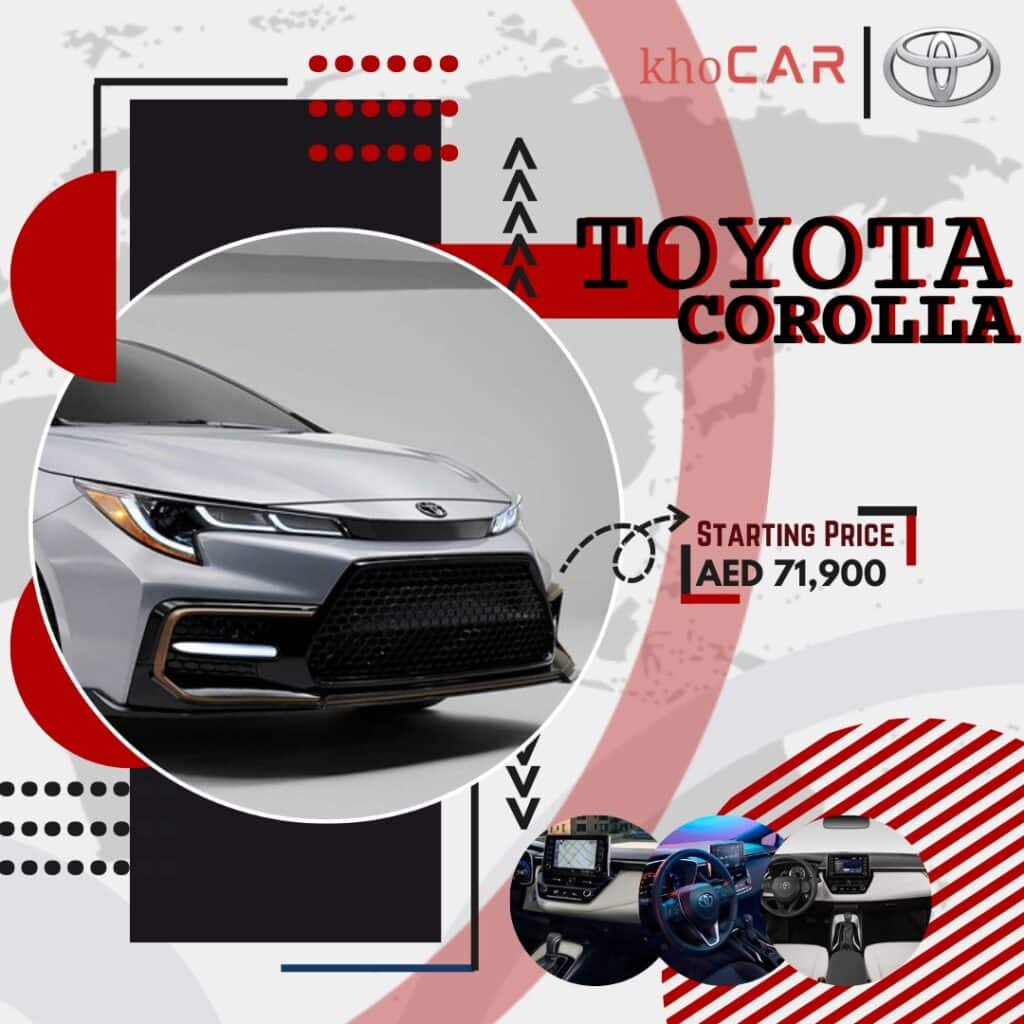 Toyota Corolla 2021 Price in UAE